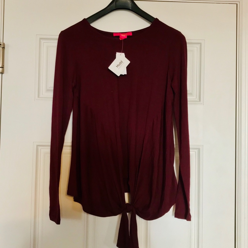 NWT Catherine Malandrino Modal Top XS - Picture 2 of 2
